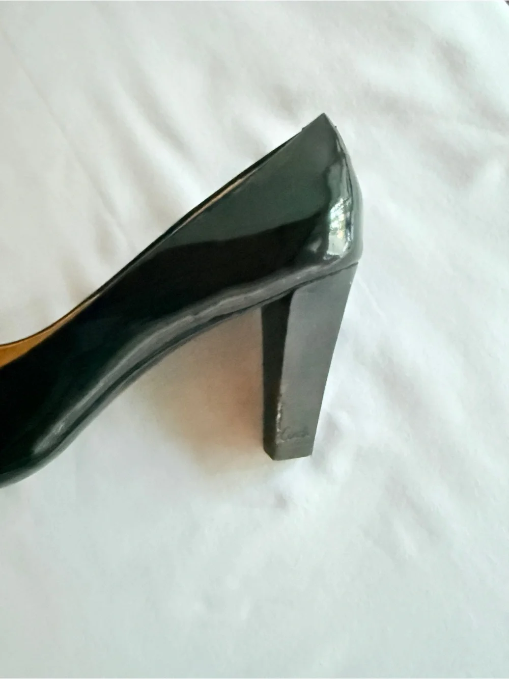 Coach Sheri A3945 Black Patent Leather Pumps Heels Women’s 7B